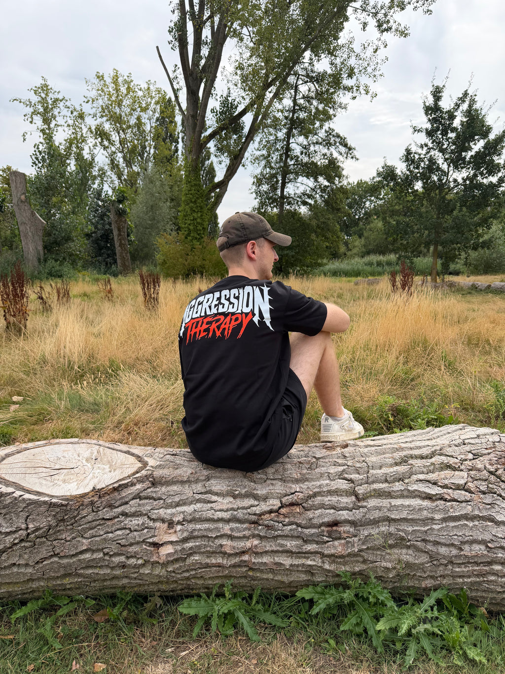 AGGRESSION THERAPY - REGULAR OVERSIZED T-SHIRT