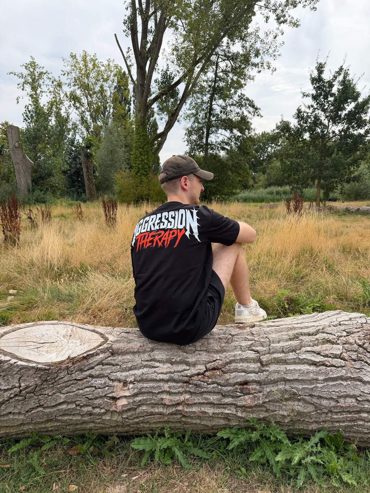 AGGRESSION THERAPY - REGULAR OVERSIZED T-SHIRT