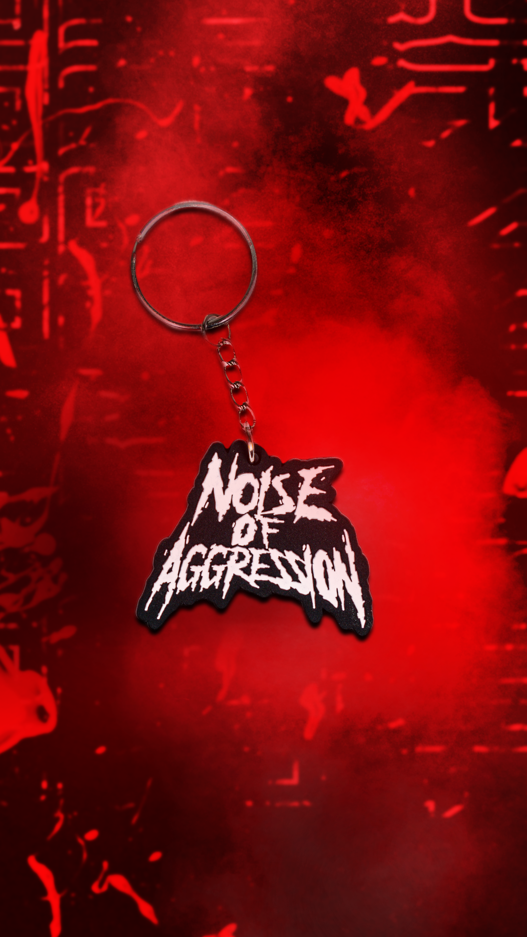Noise of Aggression Key Chain